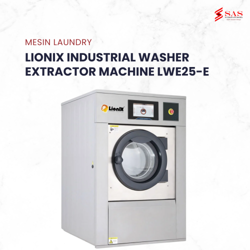 Lionix Industrial Washer Extractor Machine LWE25-E