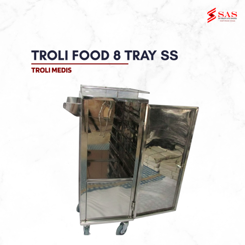 Troli Food 8 ray ss